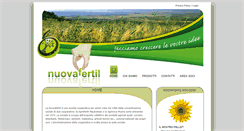 Desktop Screenshot of nuovafertil.it